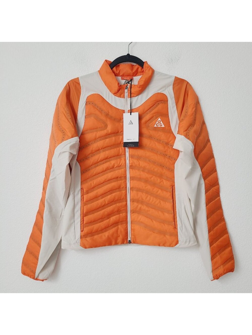 Nike Womens ACG Therma-Fit Lava Flow Running Jacket IO9134-819 Size S Orange